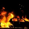 Dwa samochody spłonęły w nocy