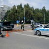 Wypadek w Piastowie. Są poszkodowani
